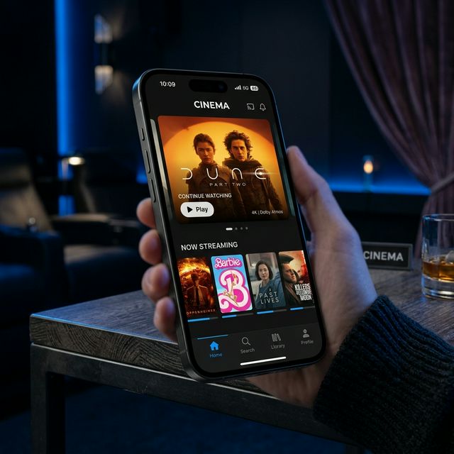 iPhone showing MovieBox app sideloaded via AltStore